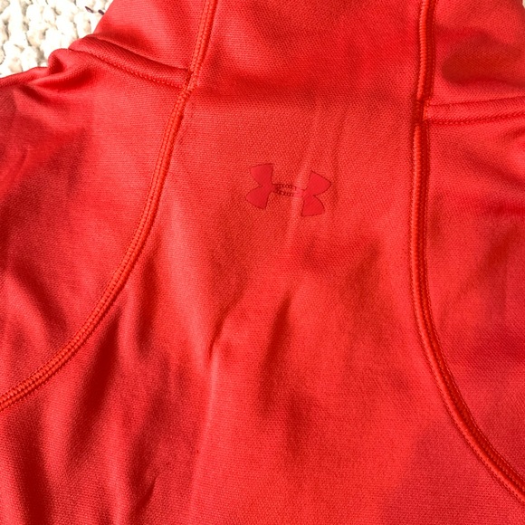 Under Armour UA 1271595 Womens Gamutlite 1/2 Zip Vest Jacket Size‎ M Coral - Picture 5 of 5